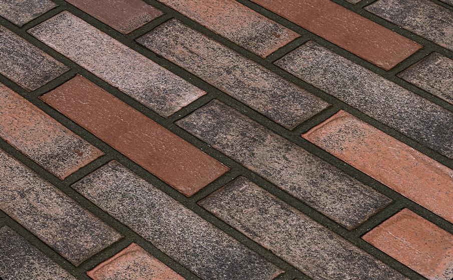Клинкерный кирпич Plinfa Iron 2306, цвет Красный, рельефная — миниатюра 3