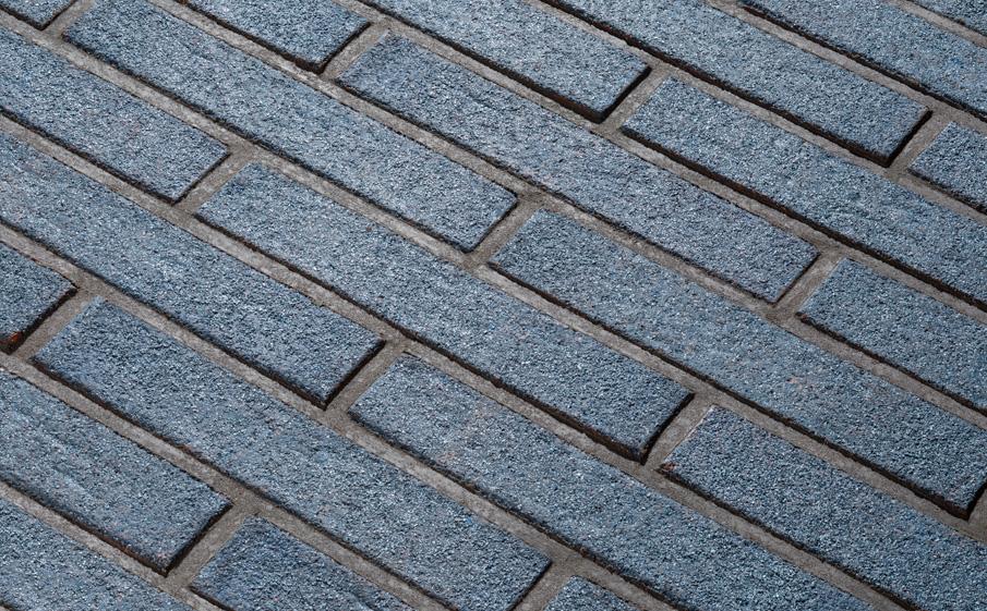 Клинкерный кирпич Plinfa Iron 2521, цвет Синий, фактурная — миниатюра 3